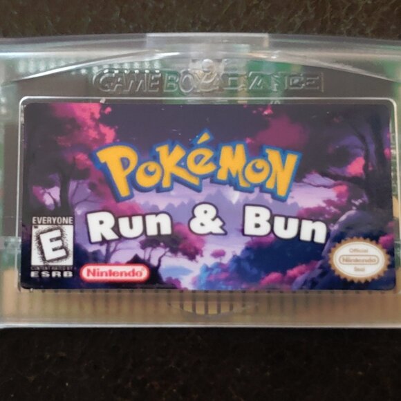 PokemonRun&BunGBAROMHackVideoGame